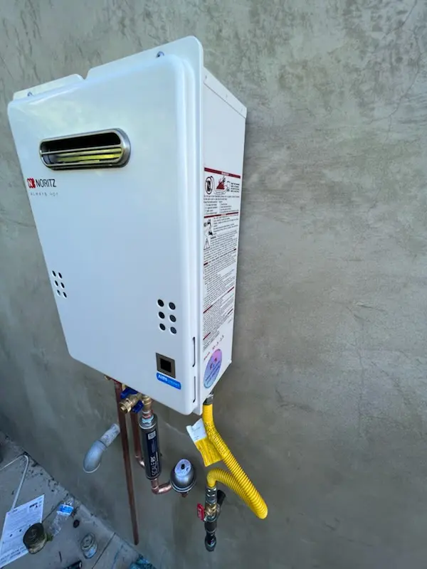 Tankless water heater installation for Duncan homes